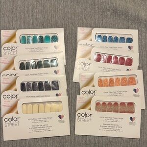 Color Street Vibrant Nail Polish Strips Collection